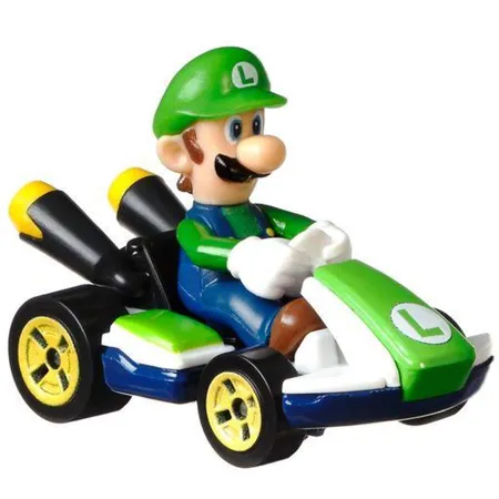 Hot Wheels Mario Kart Luigi