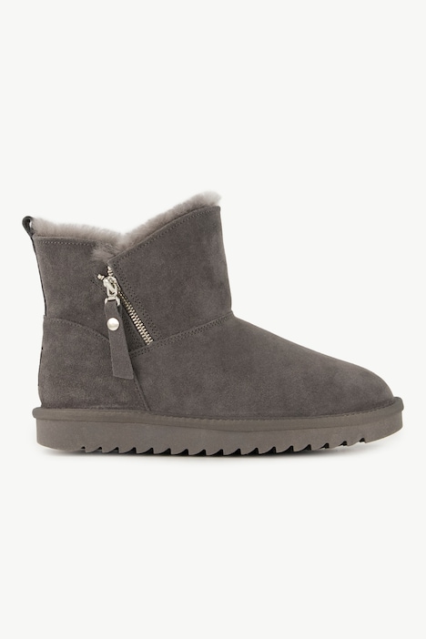 Ara Lammfell-Boots, Zipper, kuschelweich, leicht