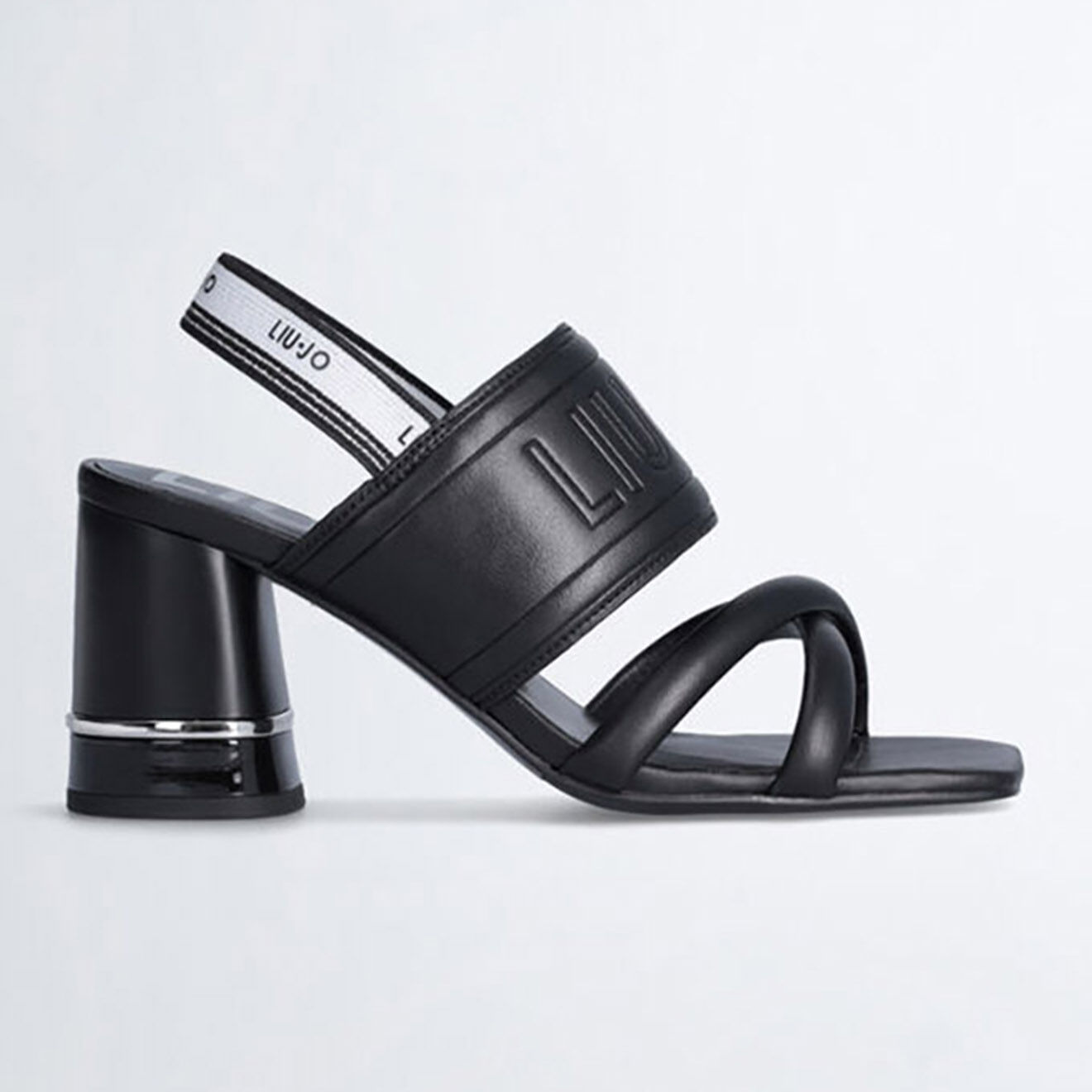 Liu-Jo Sandales Nice noires  - Talon 8 cm