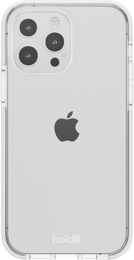 HoldIt Seethru Case iPhone 13 Pro White Hvid