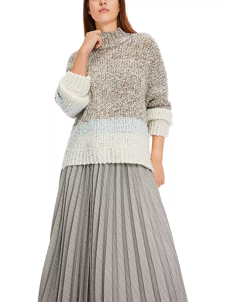 MARC CAIN Pullover grau