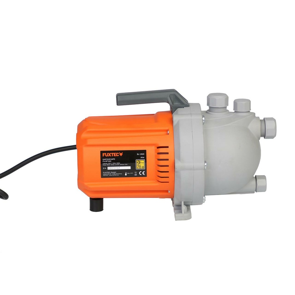 Pompe a eau électrique - fx-gp1600 - 600w débit 3100l/h, surface, arrosage ou pompage