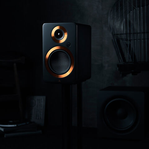 Argon Audio FORTE A5 WIFI – actieve luidsprekers met Wi-Fi-streaming Blauw