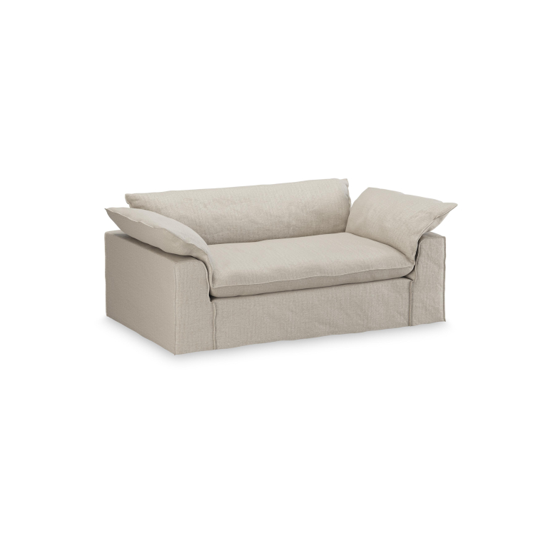 HKliving Nomad bank 204 Linen, Army Green