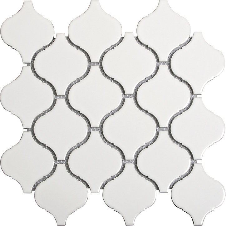 Mosaïque blanc 24,2x27,6cm GoodHome intérieur