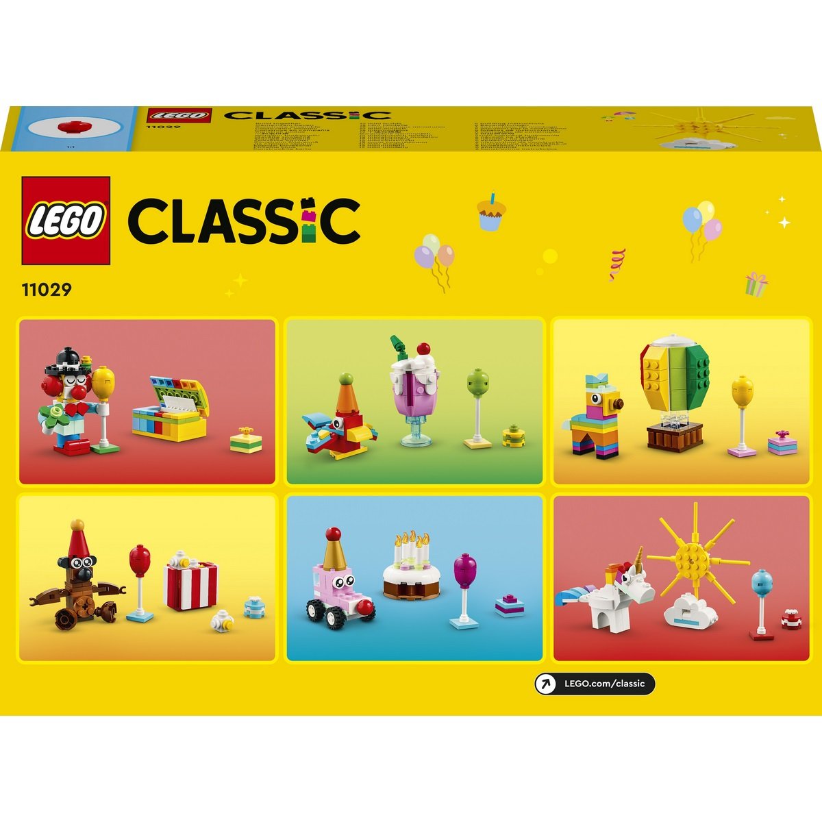 Boîte de fête créative Lego Classic 11029