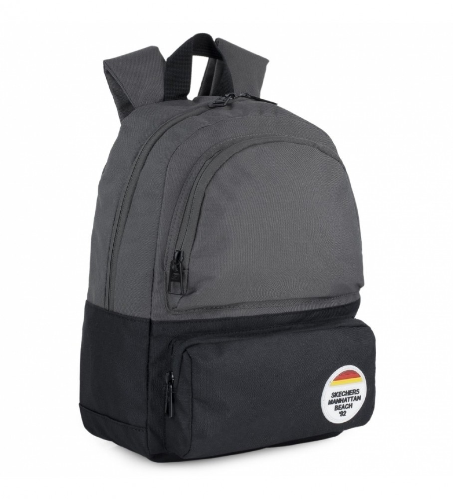 Mochila Skechers S909 Preta - 33x25x12cm