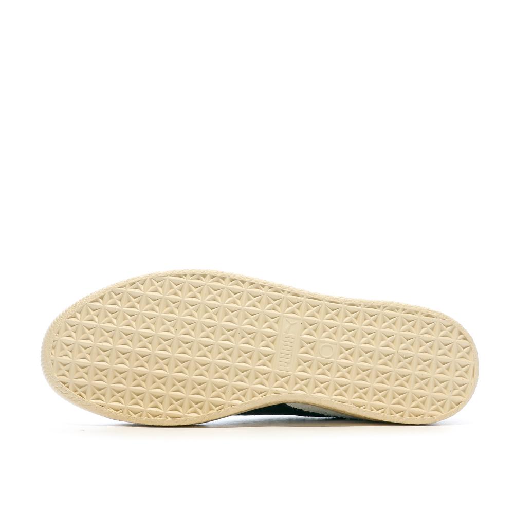Puma Baskets Blanches/Noires Homme Puma Clyde Teasel