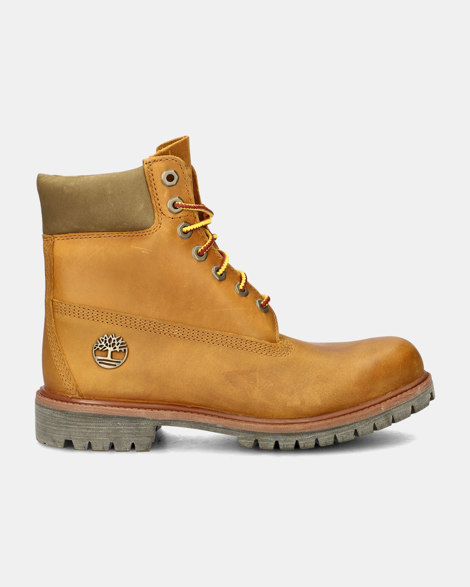 Timberland 6 Inch  Premium Veterboots  - geel