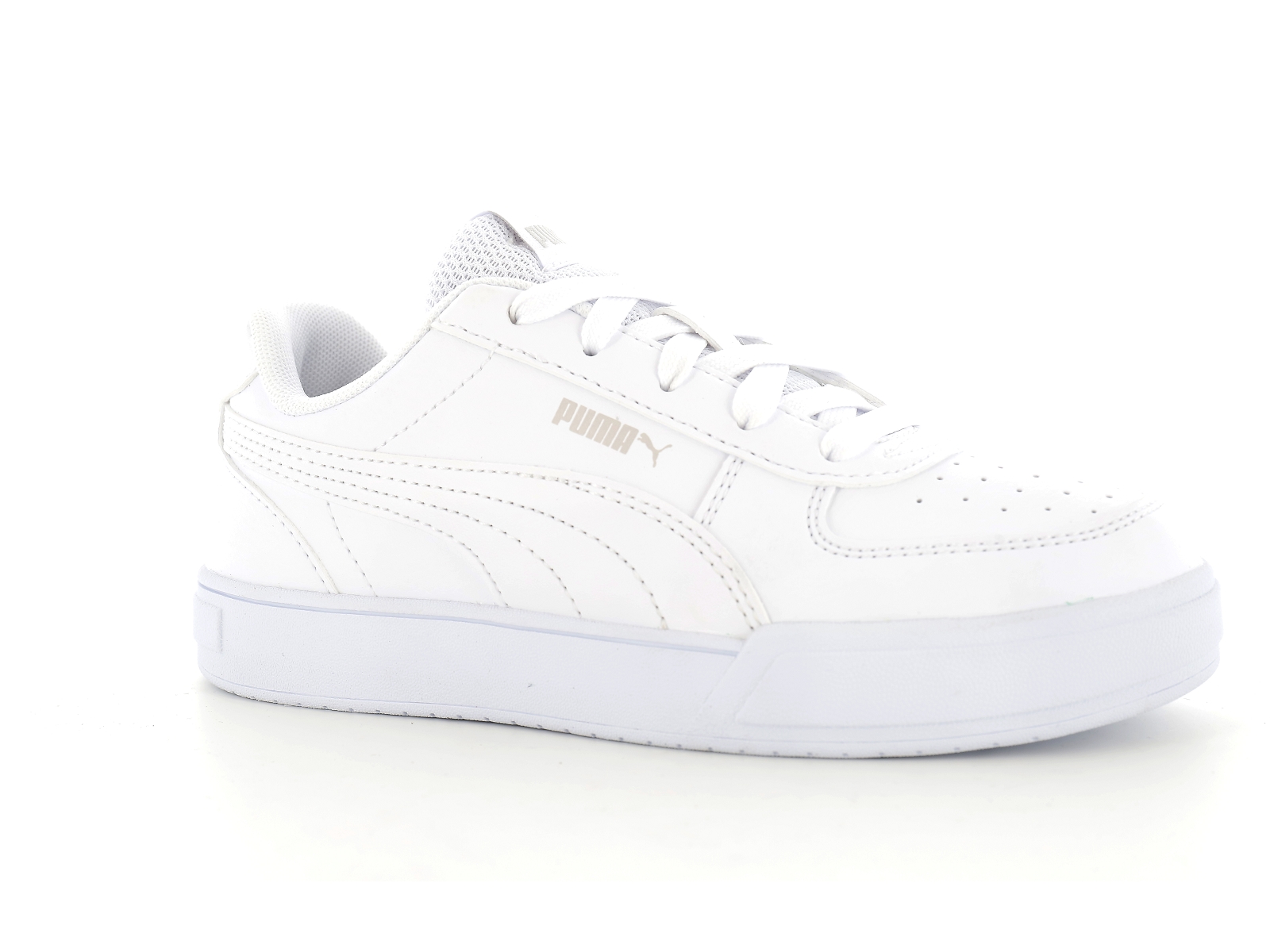 Puma-382057 Matières combinées Blanc