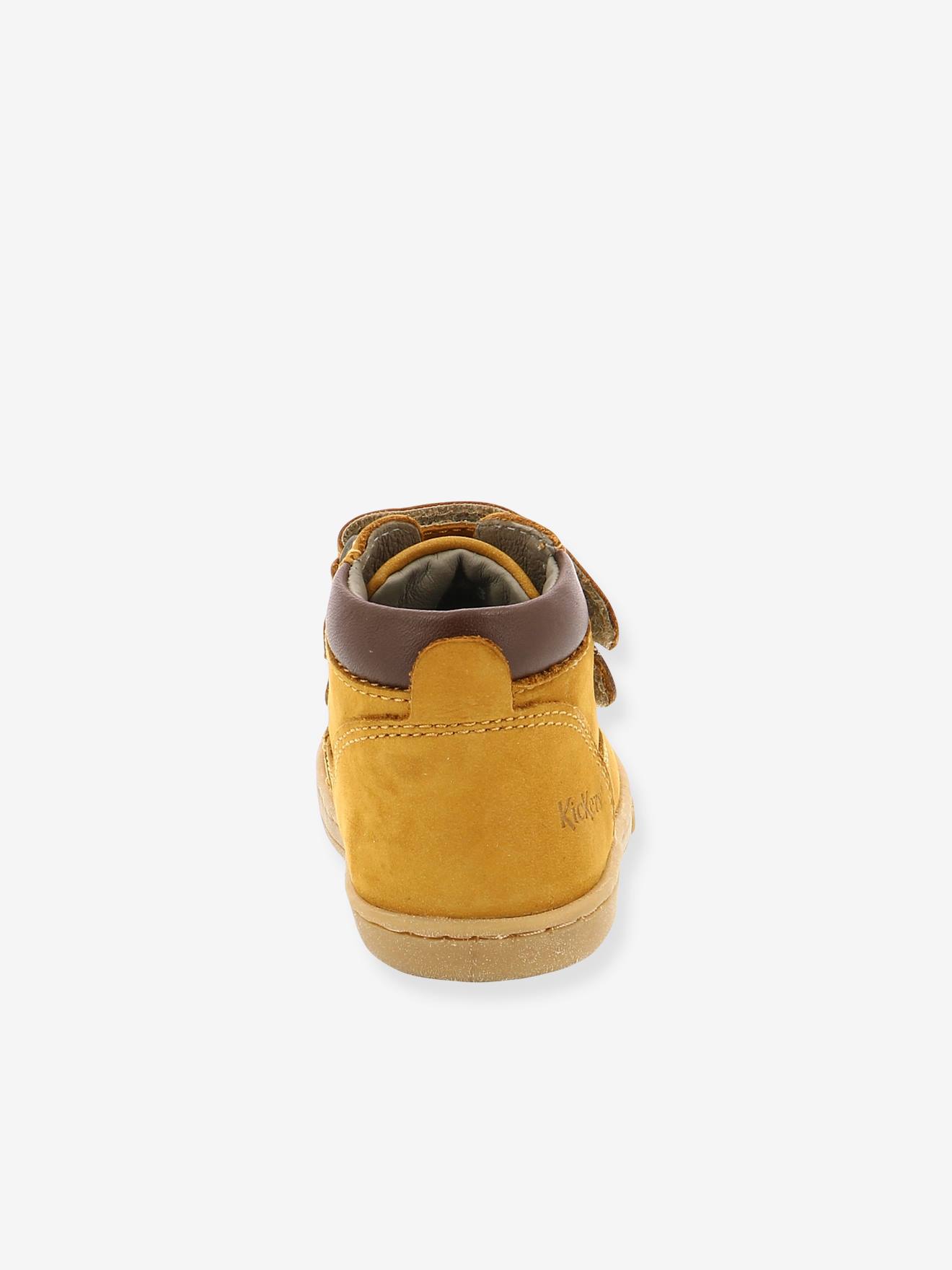 Botas Tackeasy KICKERS® lisas azul-escuras para bebê menino