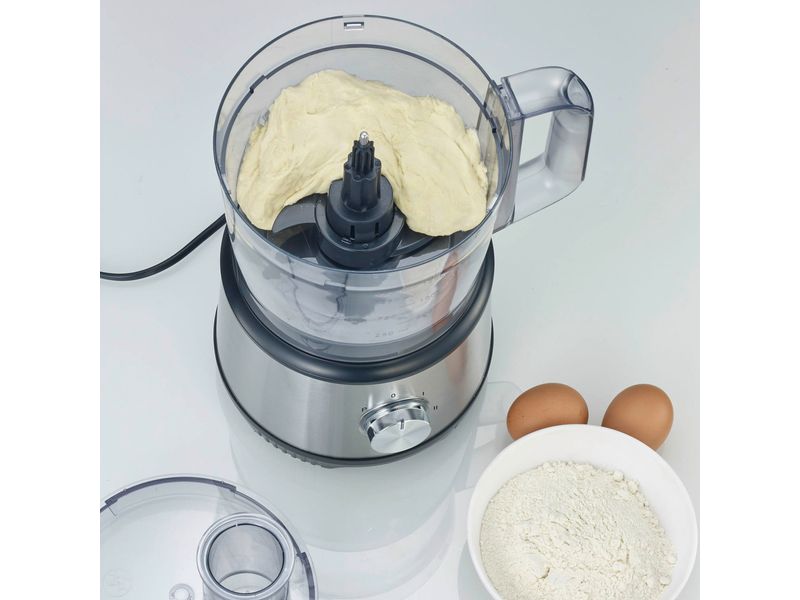 Severin Food Processor KM 3892 Schwarz/Silber Multifunktionale Küchenmaschine