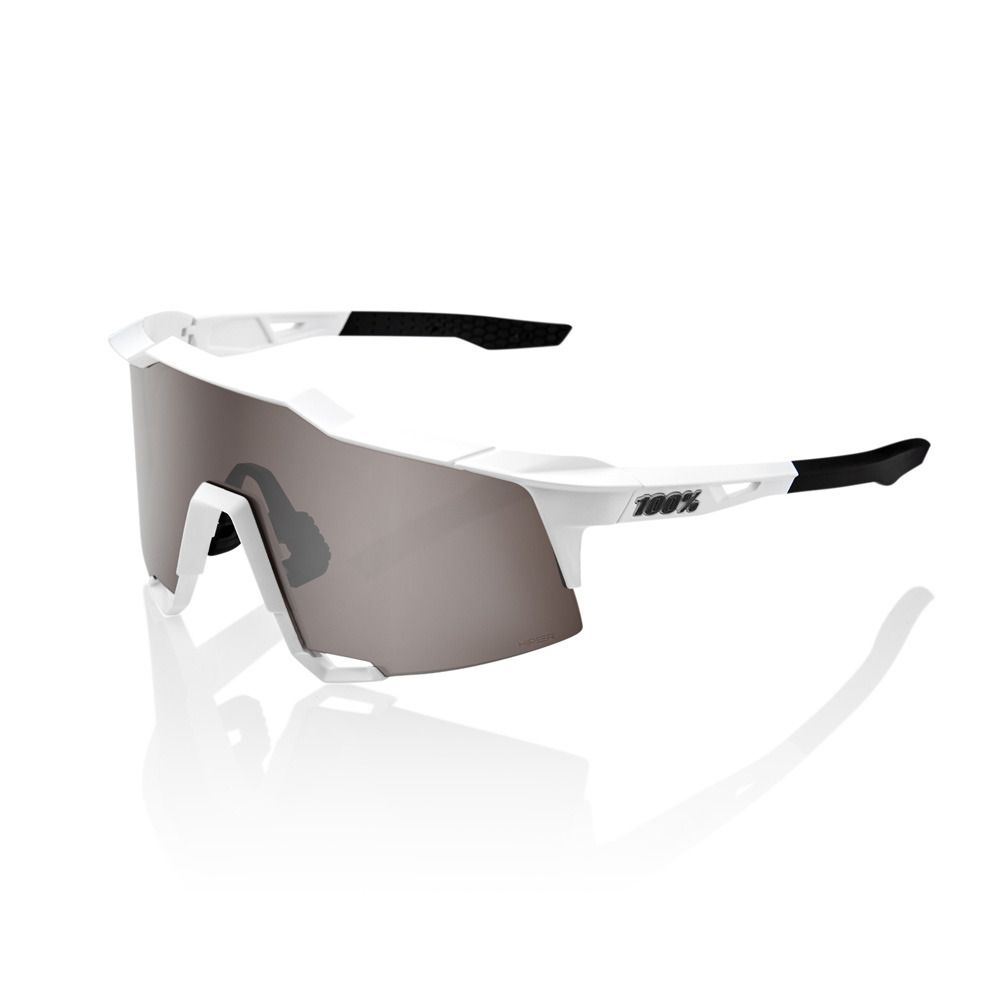 100 percent THE SPEEDCRAFT® - Lunettes de soleil white/hiper silver mirror
