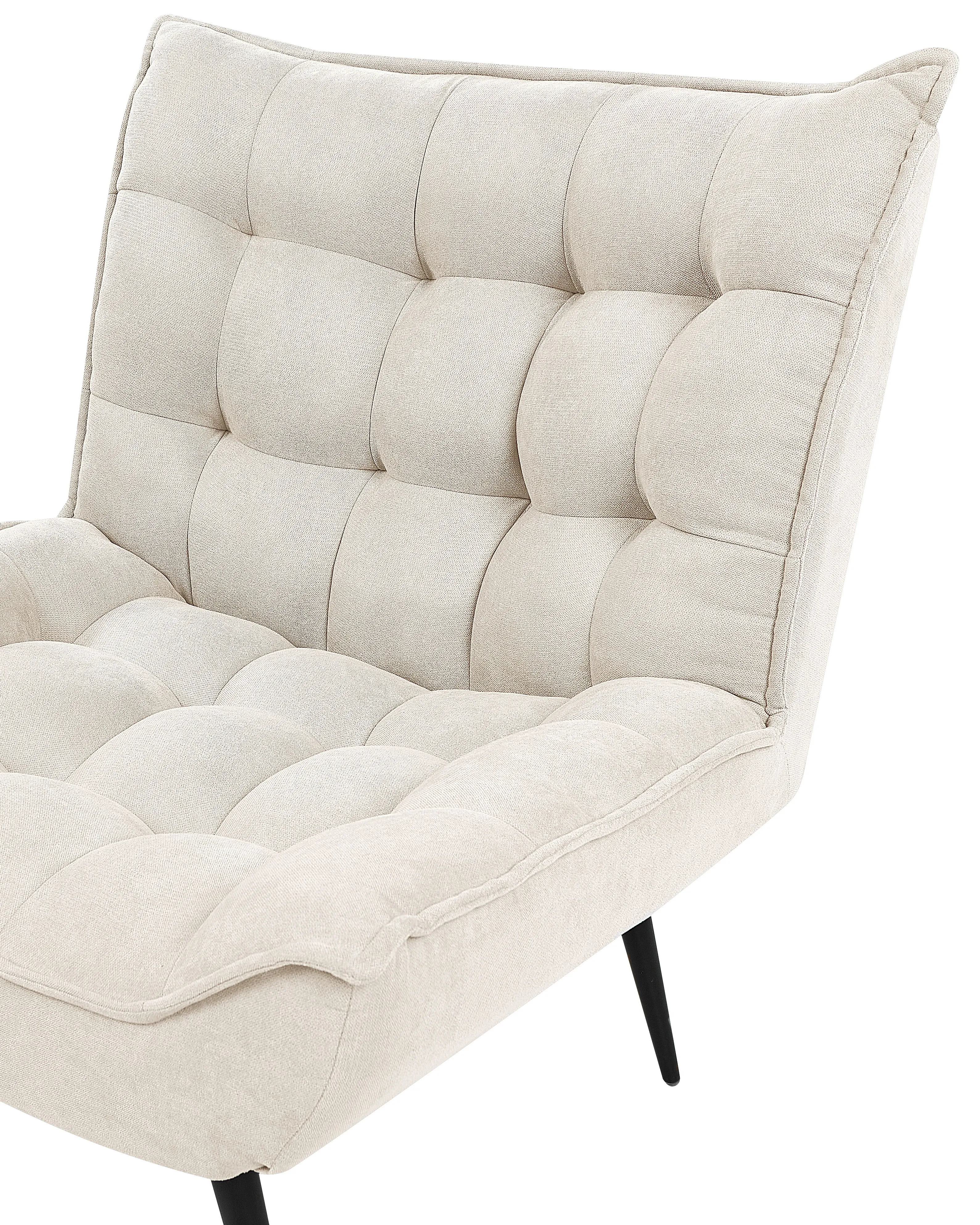 Fauteuil ALVESTA Stof Lichtbeige