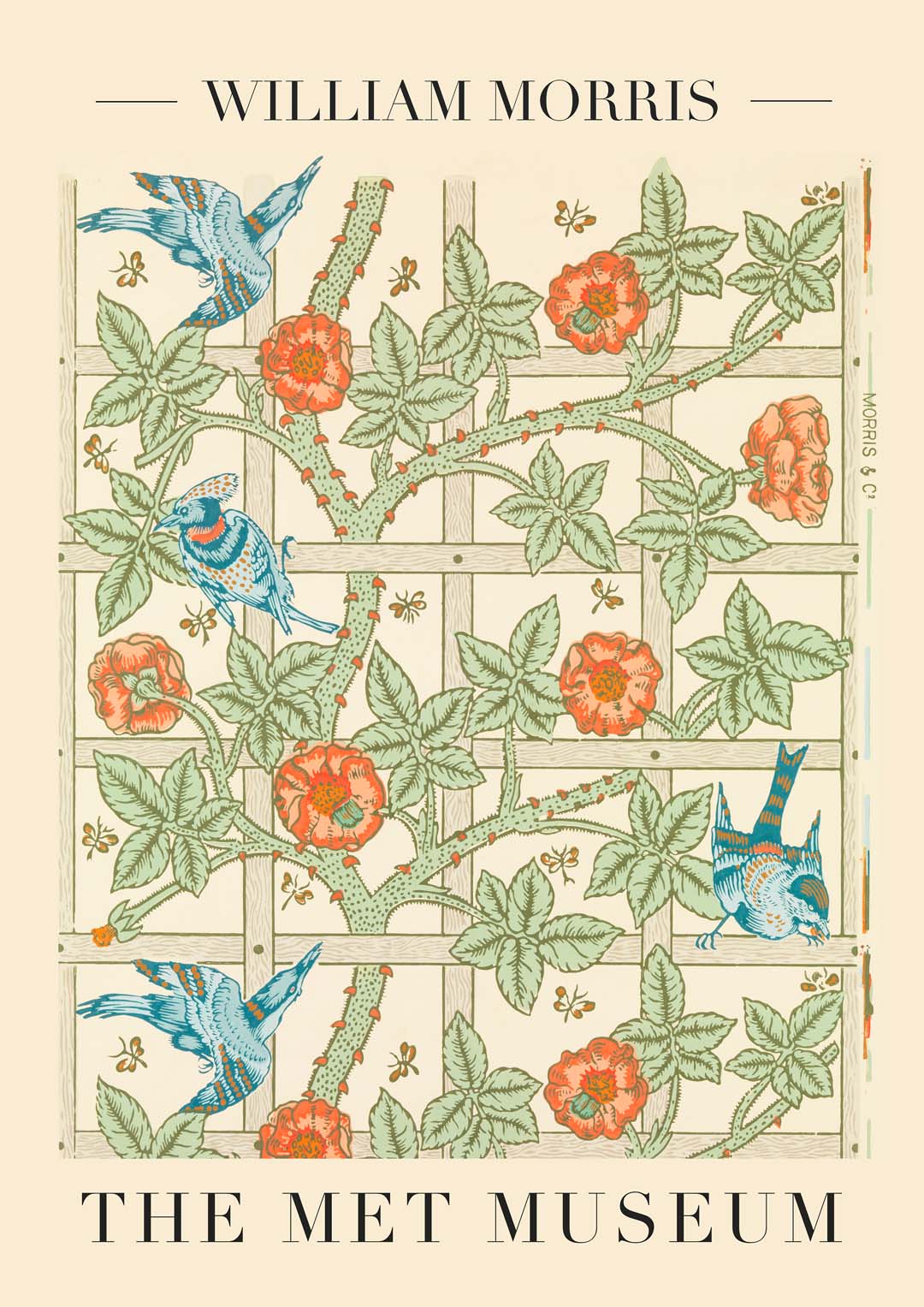 William Morris Trellis Kunstausstellung