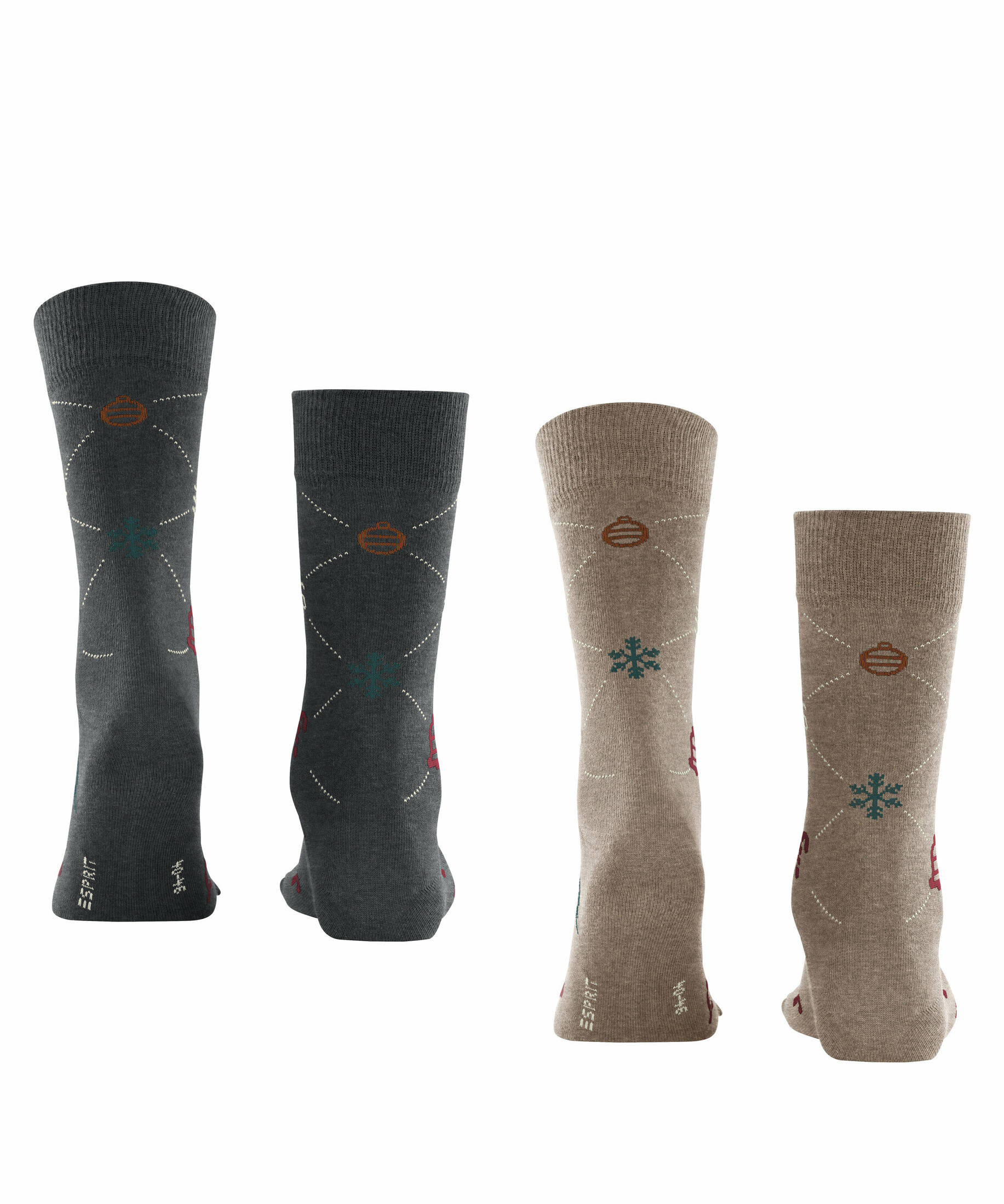 Esprit| Herren Socken X-Mas 2-Pack