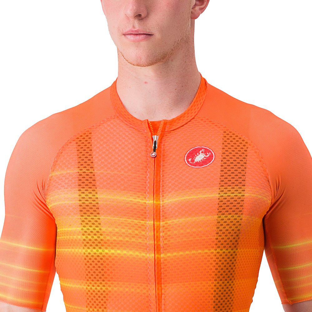 Castelli Climber's 3.0 SL2 Radtrikot Herren brilliant orange
