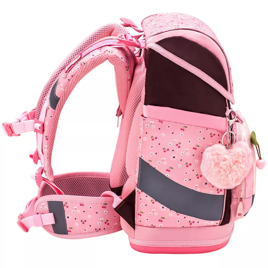 Belmil Schulranzen Premium Smarty Plus Set 5-teilig Cherry Blossom