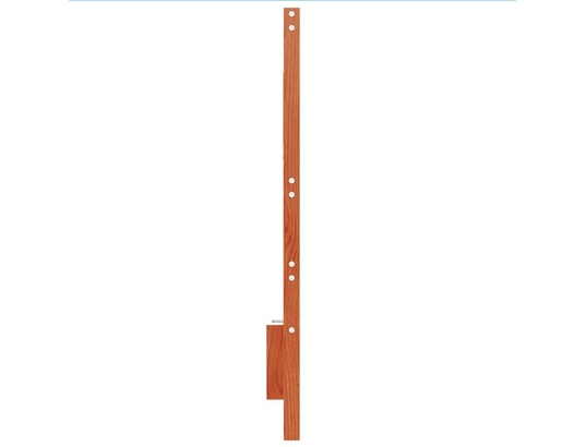 VIDAXL - Tête de lit cire marron 160 cm bois massif de pin