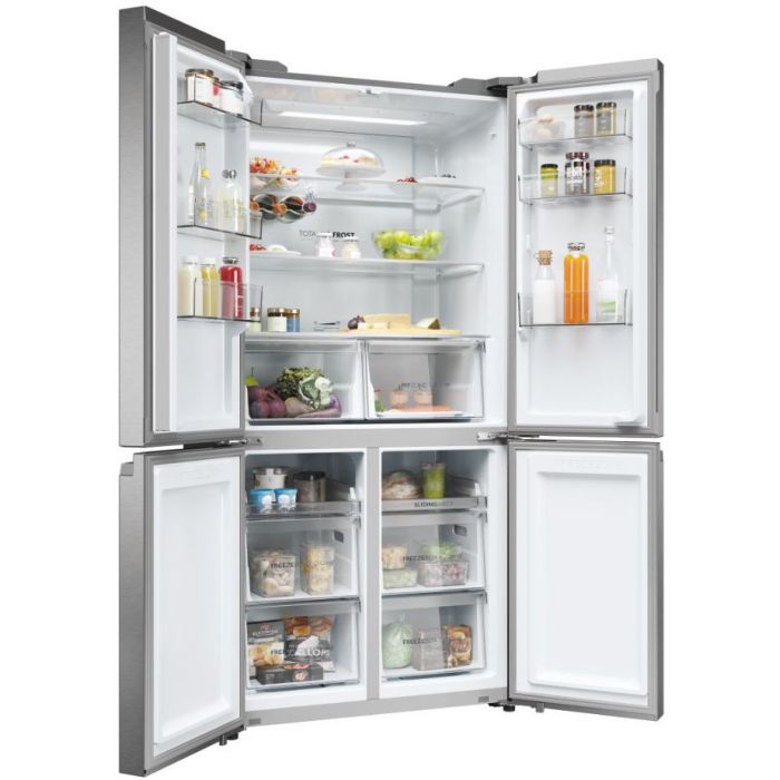 Haier Side-by-Side Multi Door CUBE 90 SERIE 5 HCR5919ENMP Platinum Inox