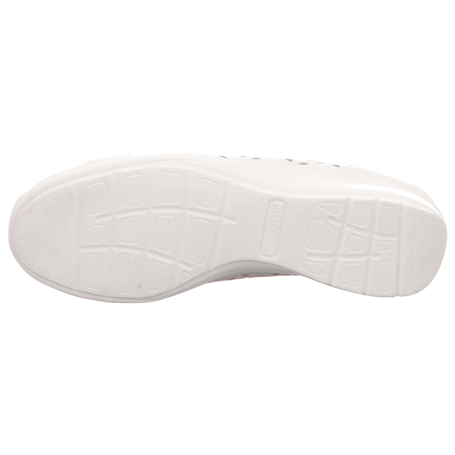 Waldläufer Schnürhalbschuh weiss/weiss kombi