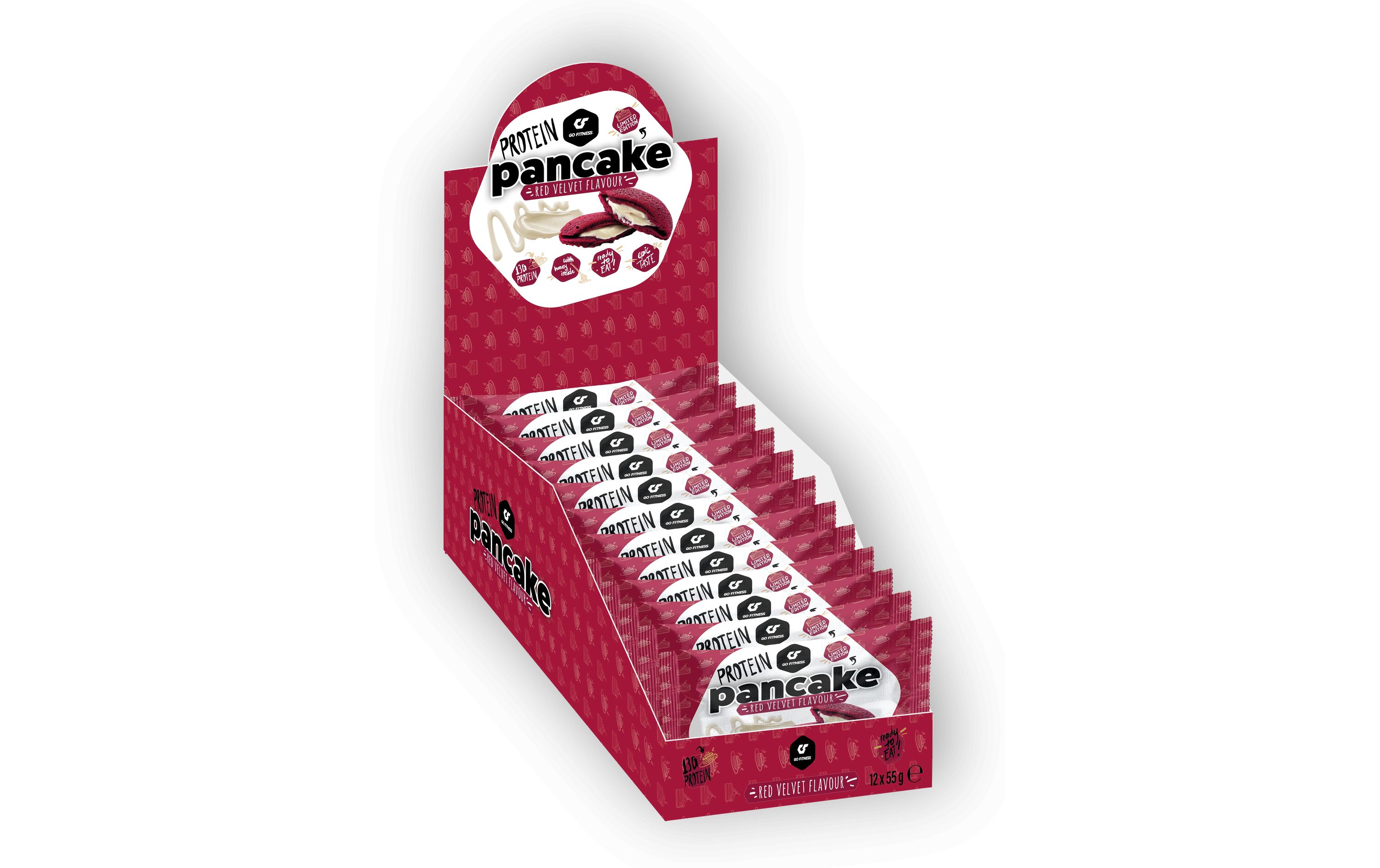 Nutrition Protein Pancake 12 x 50 g, Red VeluetProtein-Pulver