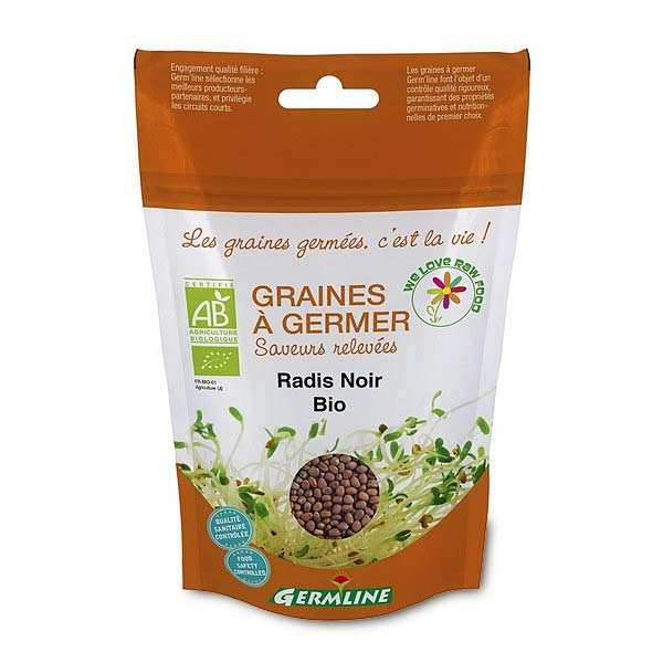 Radis noir bio - Graines à germer