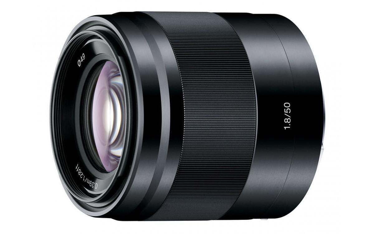 Festbrennweite E 50mm F/1.8 OSS – Sony E-Mount<br>Objektiv mit Festbrennweite