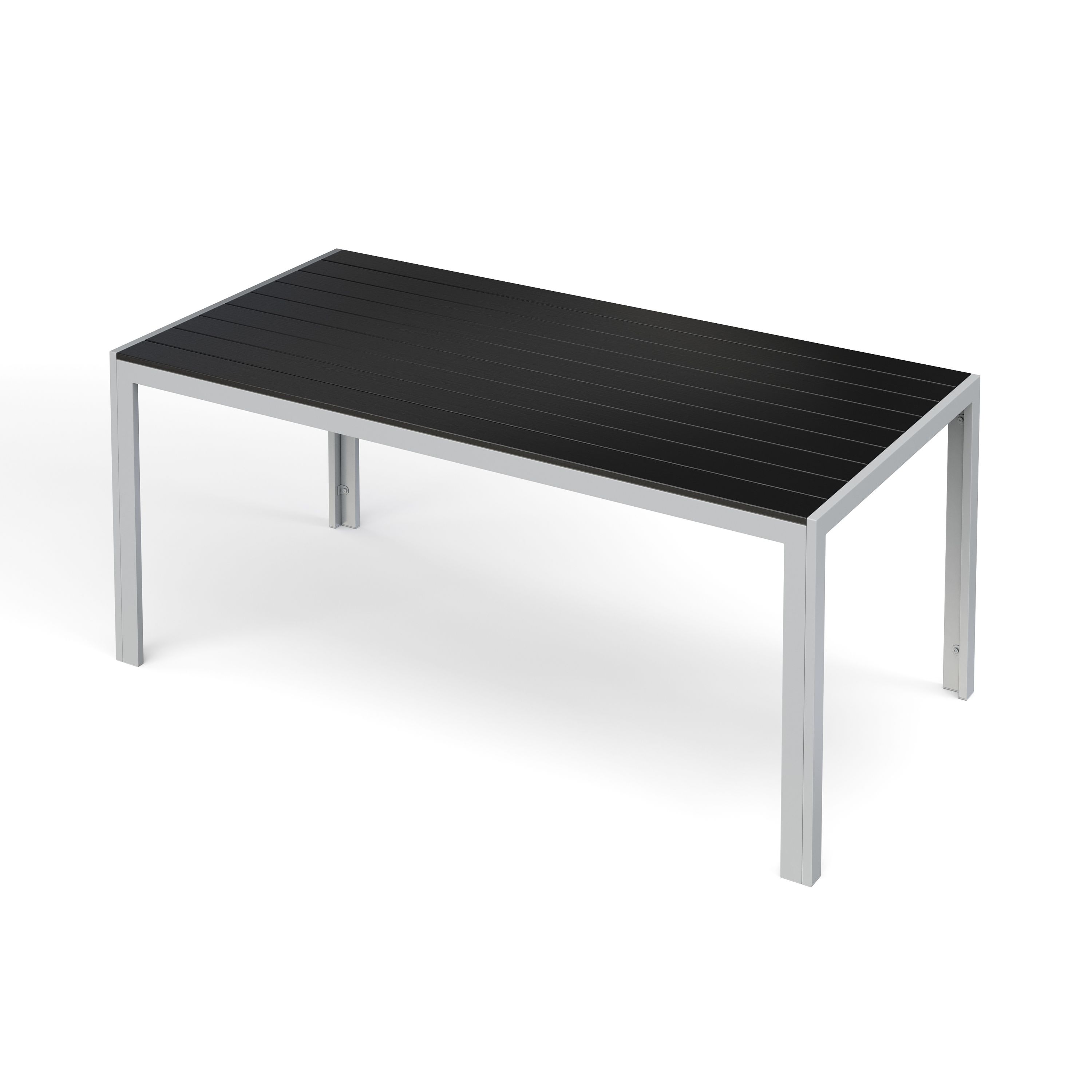 Gartentisch ENZI 180 x 90 cm anthrazit