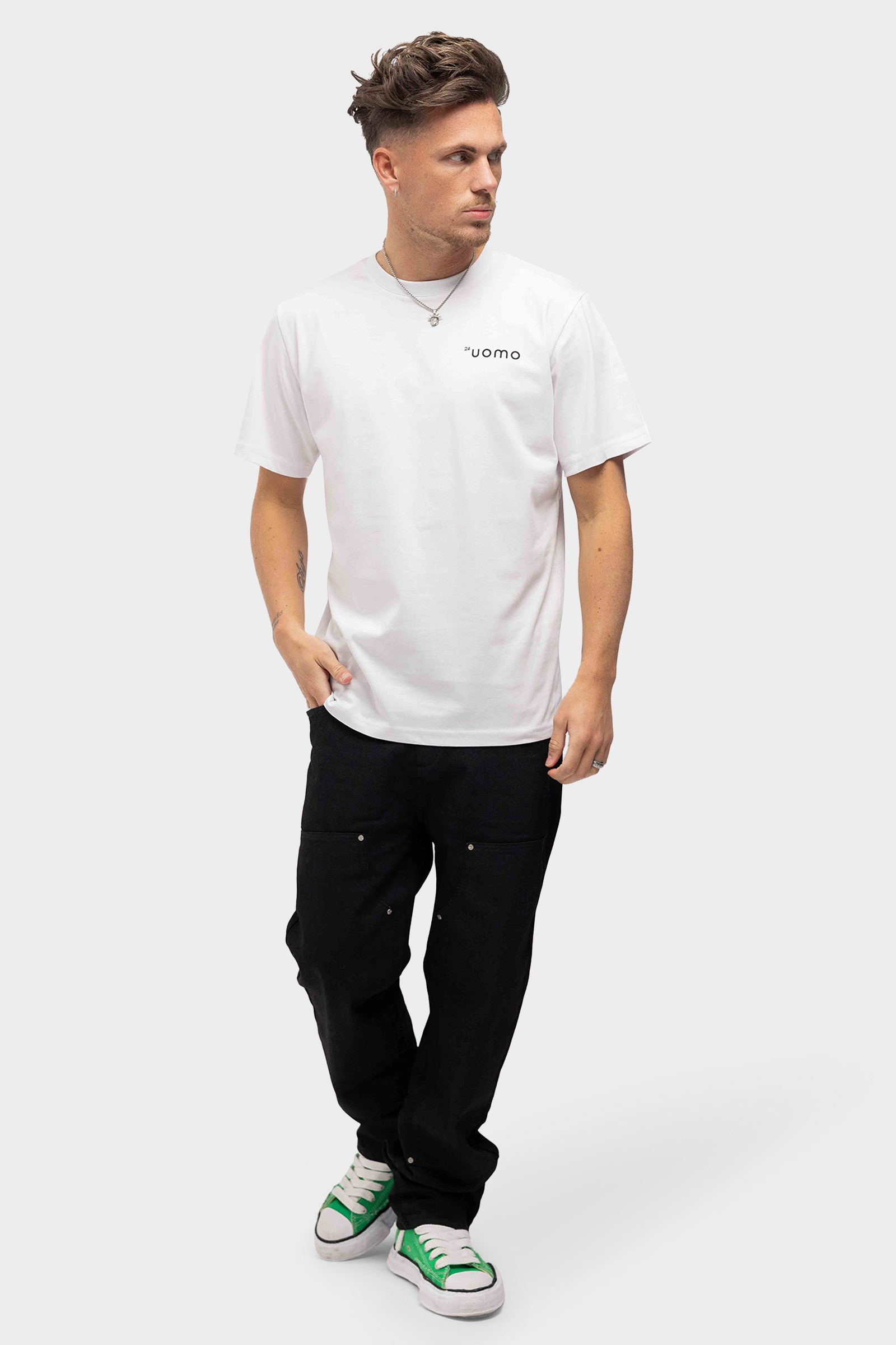 24 Uomo Paradise 2.0 T-shirt Wit