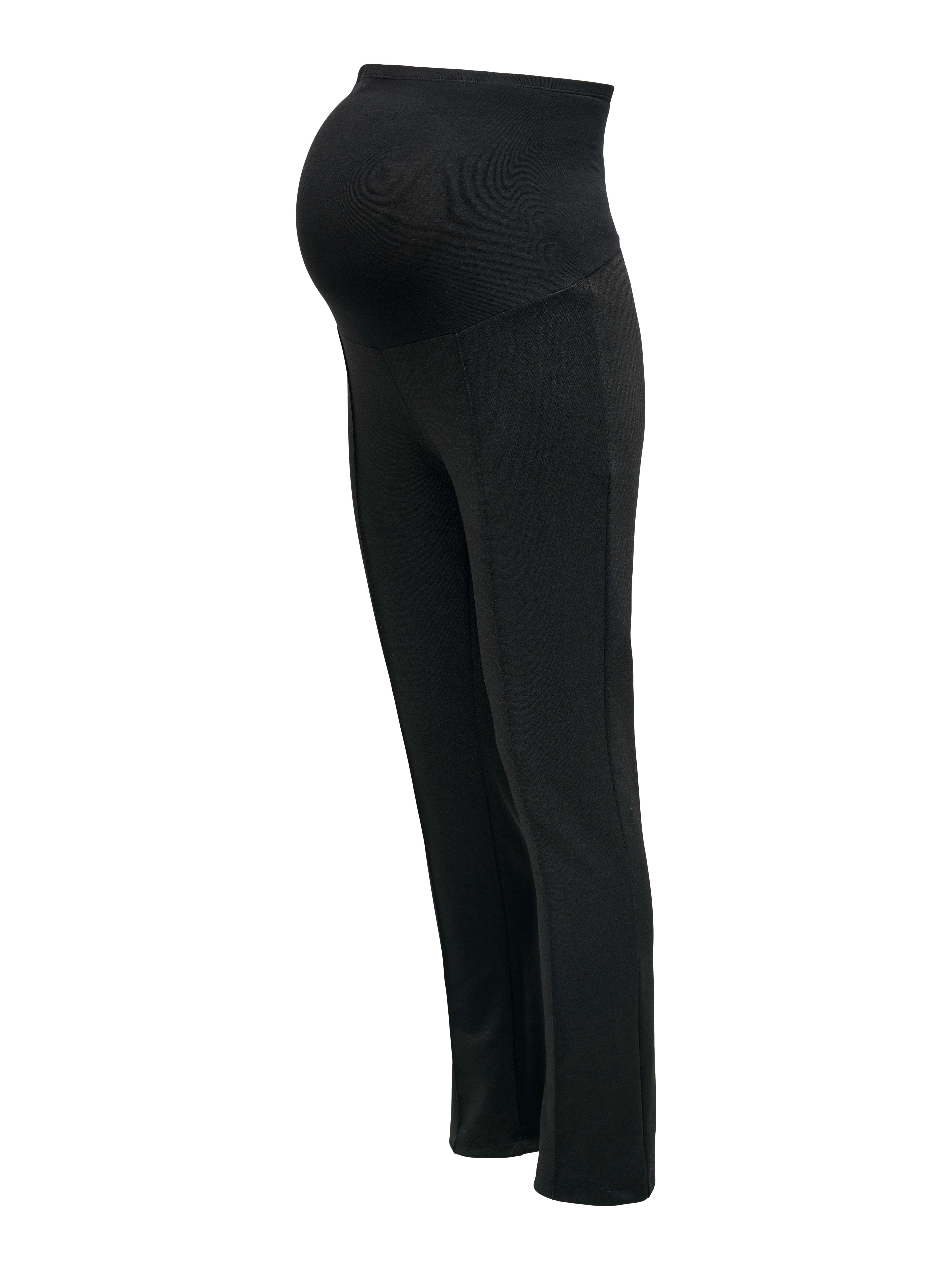 OLMTIMI Hohe Taille Normal geschnitten Hose Black