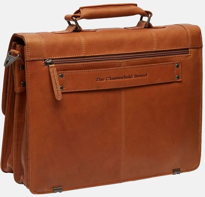 The Chesterfield Brand - Stuttgart - Schoudertas - Cognac - Leer