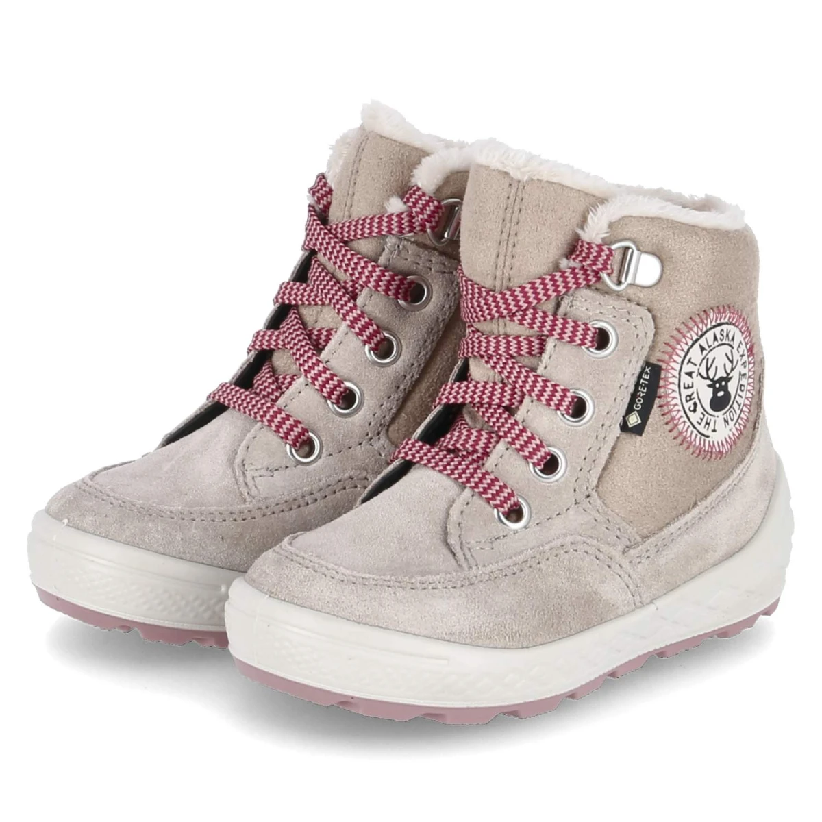 SuperfitWinterstiefeletten GROOVY - beige/rosa