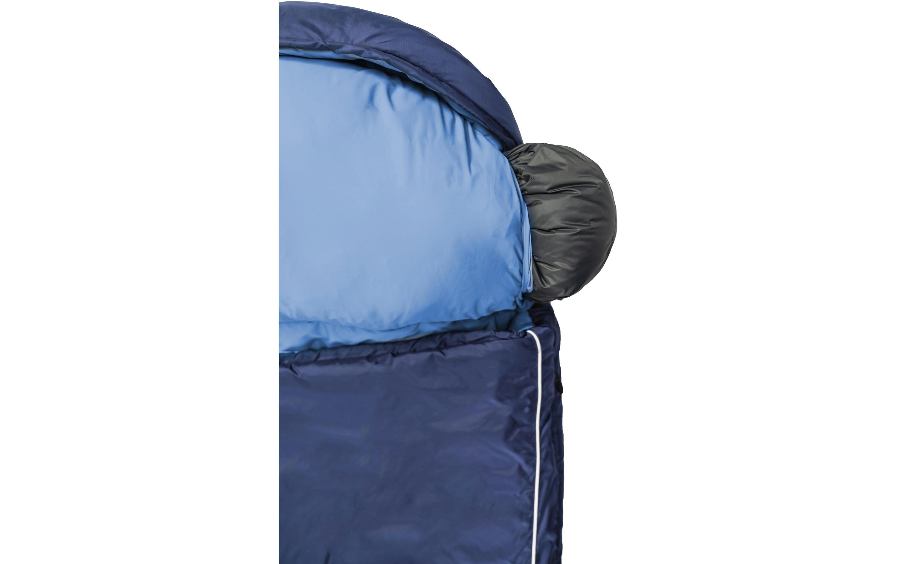 Schlafsack Biopod Wolle Goas Cotton Comfort Night Blue<br>Hochwertiger feuchtigkeitsunempfindlicher Deckenschlafsack