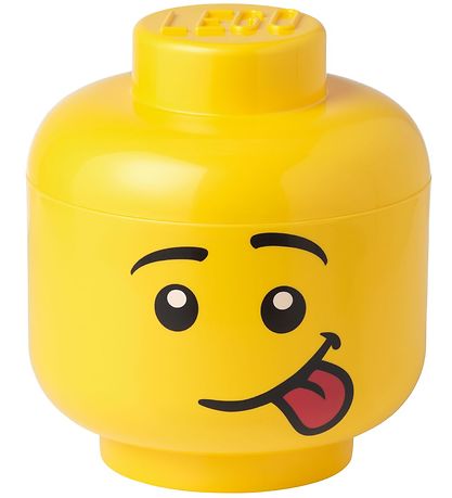 LEGO® Storage Aufbewahrungsbox - Klein - Kopf - 19 cm - Verrückt