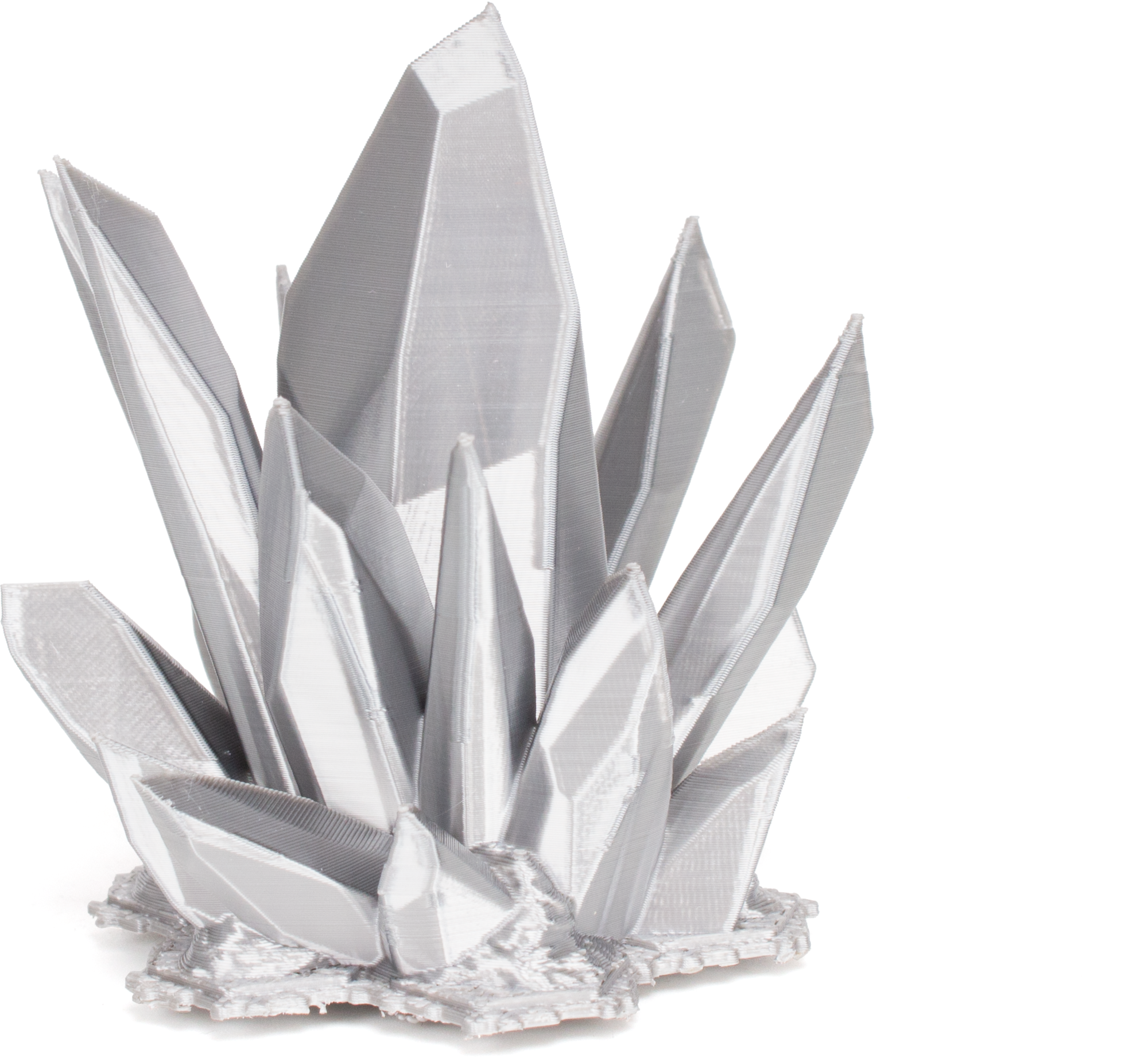 FormFutura  High Gloss PLA Silber, 1,75 mm / 750 g    Ästhetisches Filament für Modelle ohne sichtbare Schichten