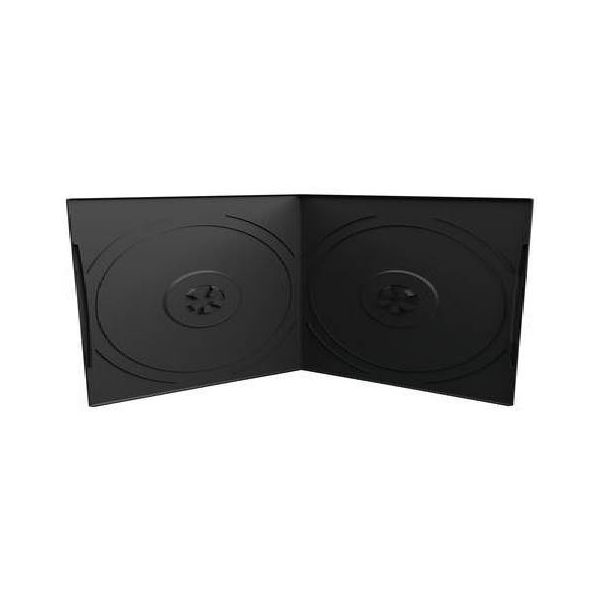 MediaRange Capa DVD para 2 Discos Mini (5.2) Black - BOX10-2