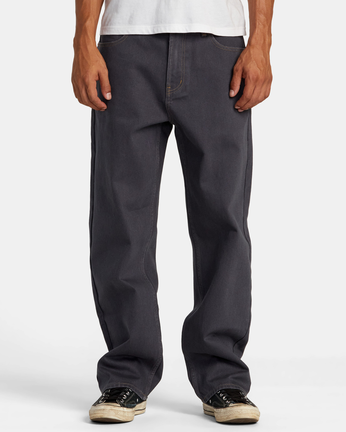 Rvca Skate Denim Garage Blue