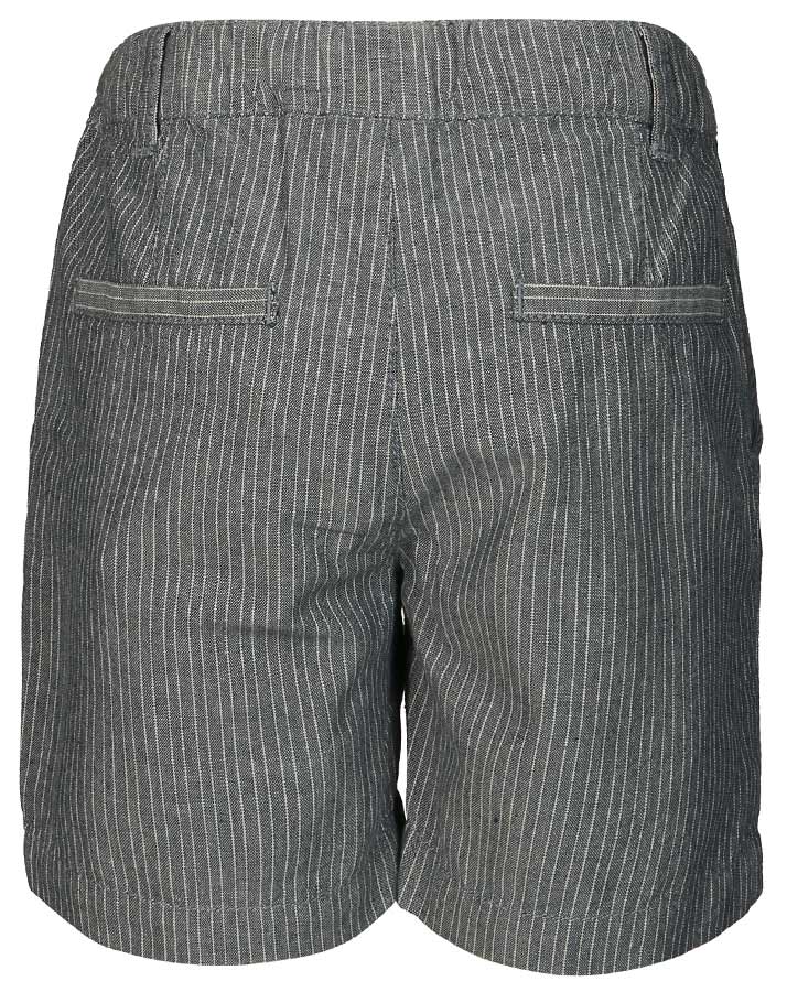 Shorts NADELSTREIFEN in blaugrau