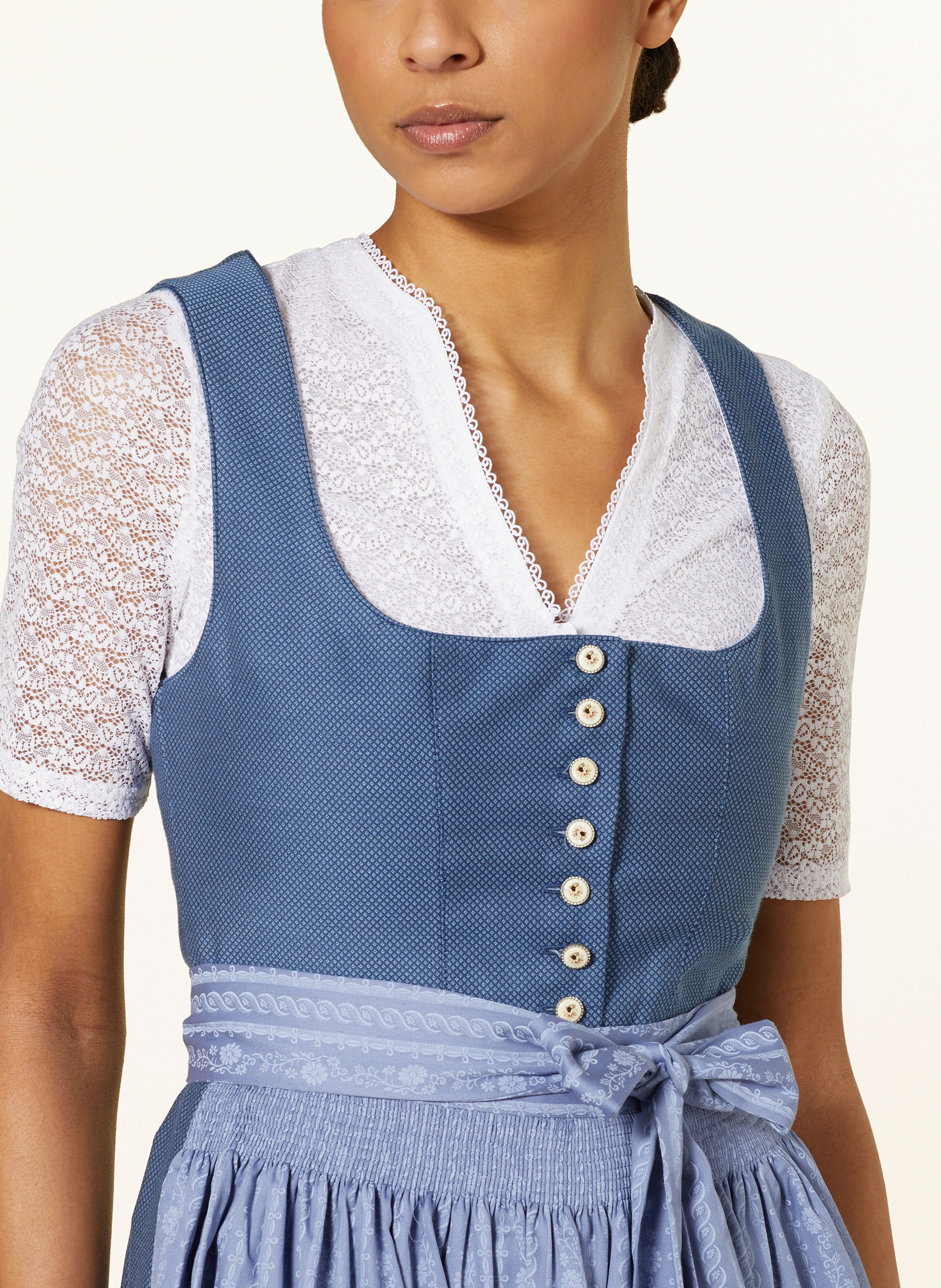 WALDORFF Dirndlbluse aus Spitze