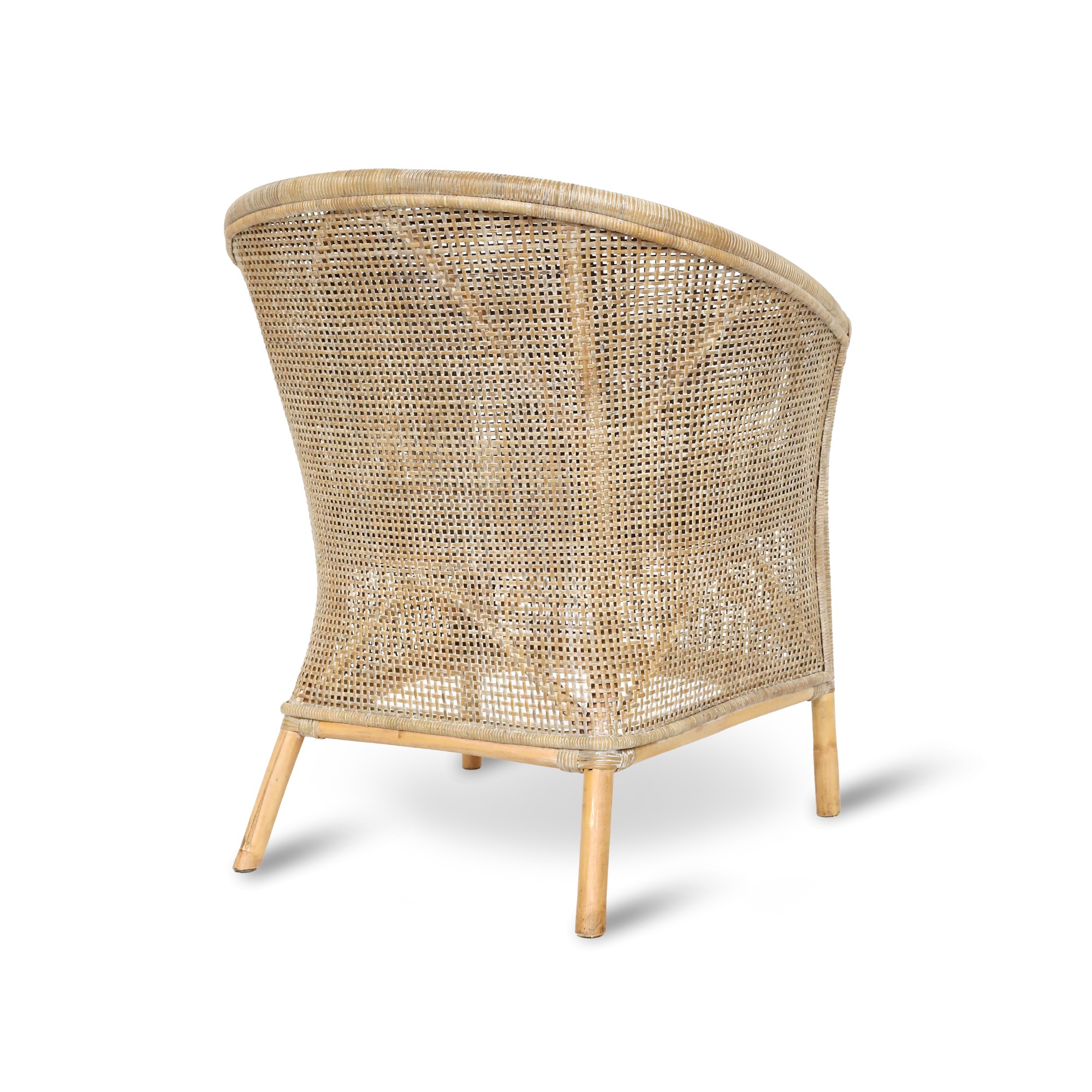 Armsessel 'Cavrille', Rattan, B 69 cm, H 83 cm, L 60 cm von fischer's lagerhaus