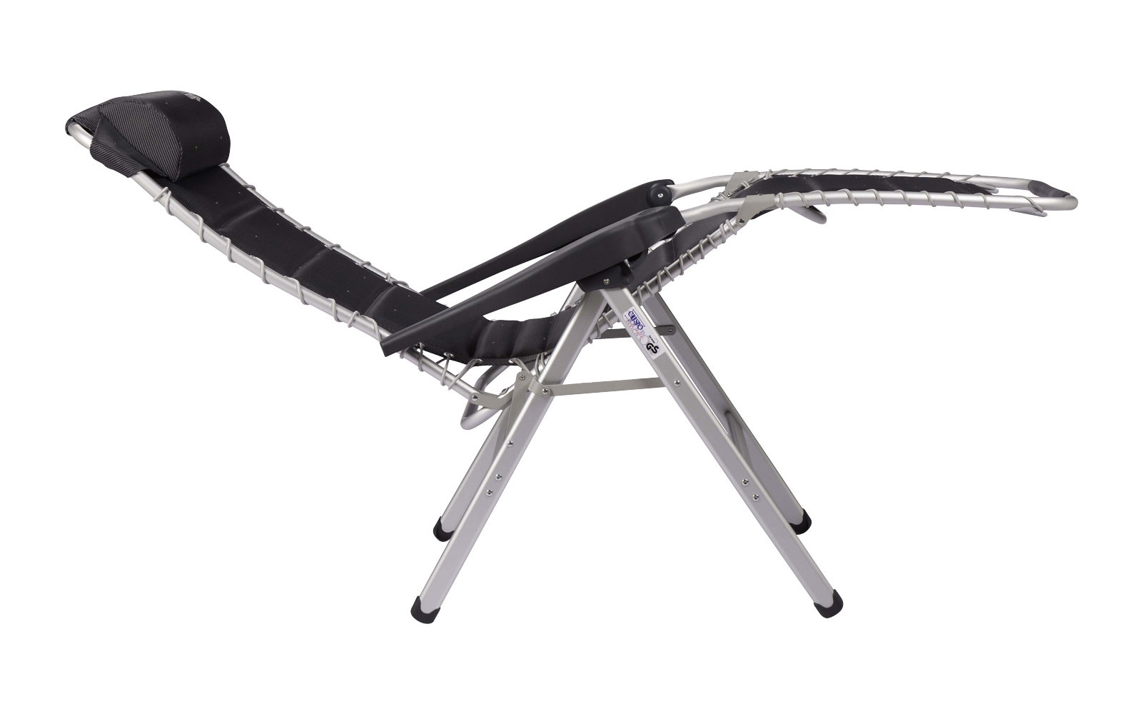 Crespo AL-232 Relaxliege Deluxe dunkelgrau