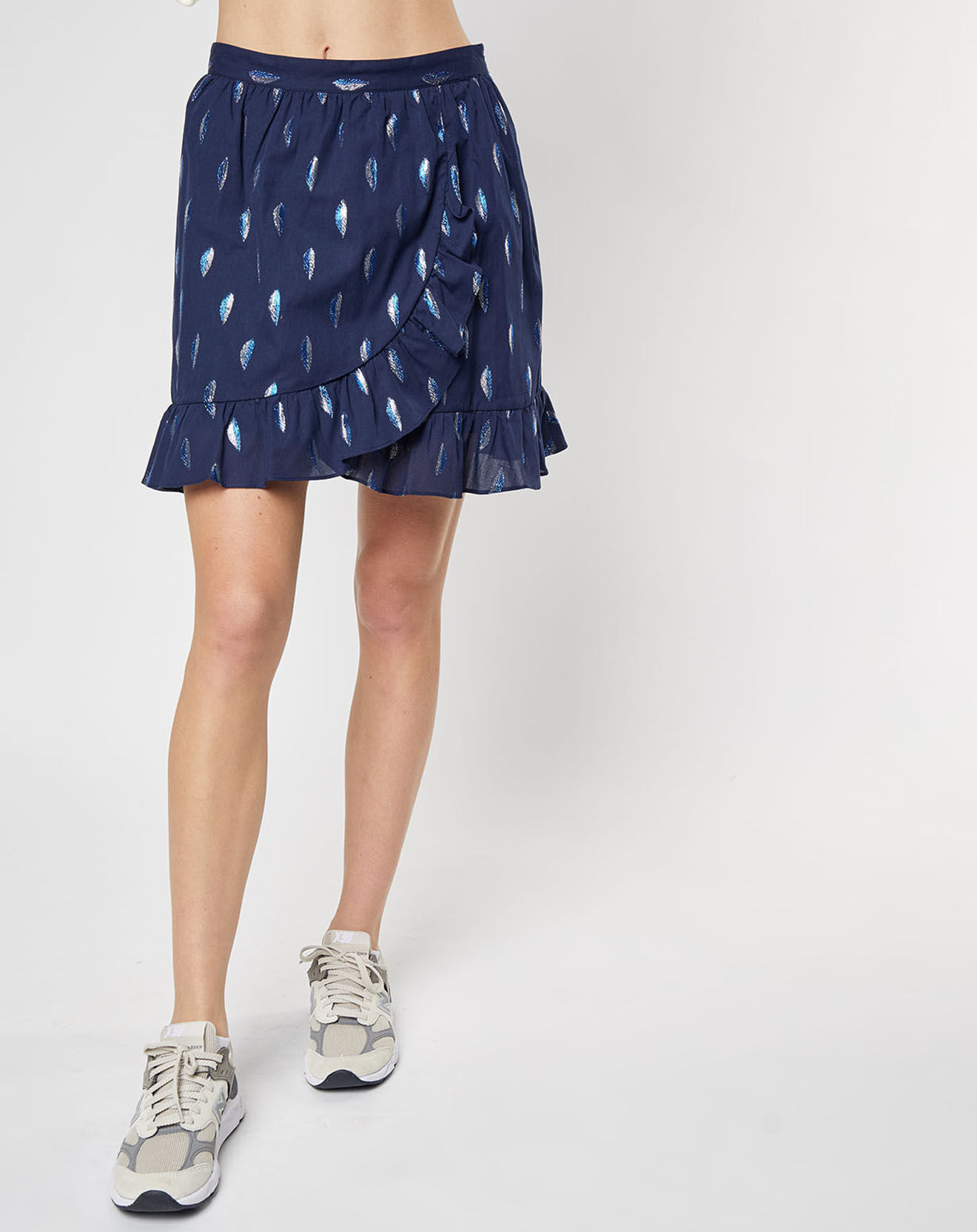 Karl Marc John Jupe courte Joyna bleu marine
