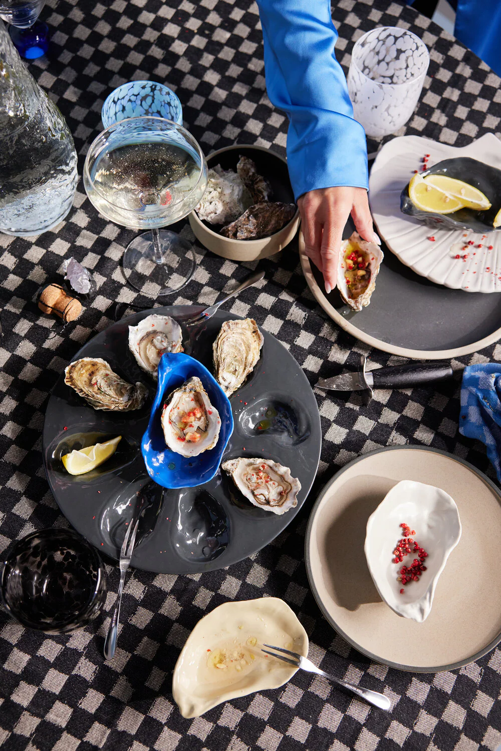 BYON  Oyster skål - hvid