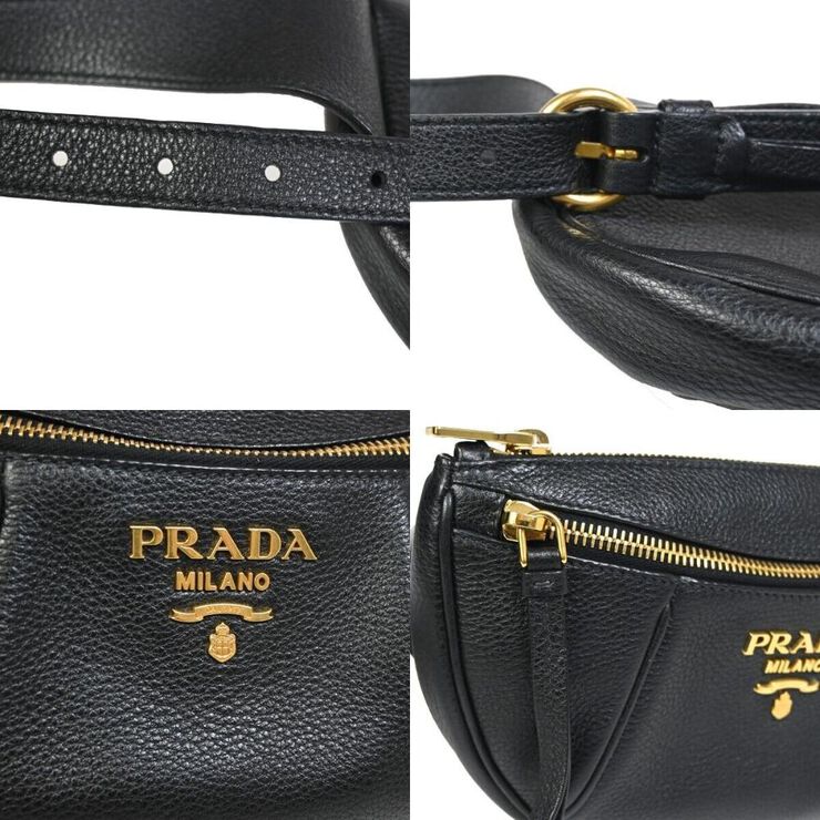 Prada Vintage Prada Belt Bags Black