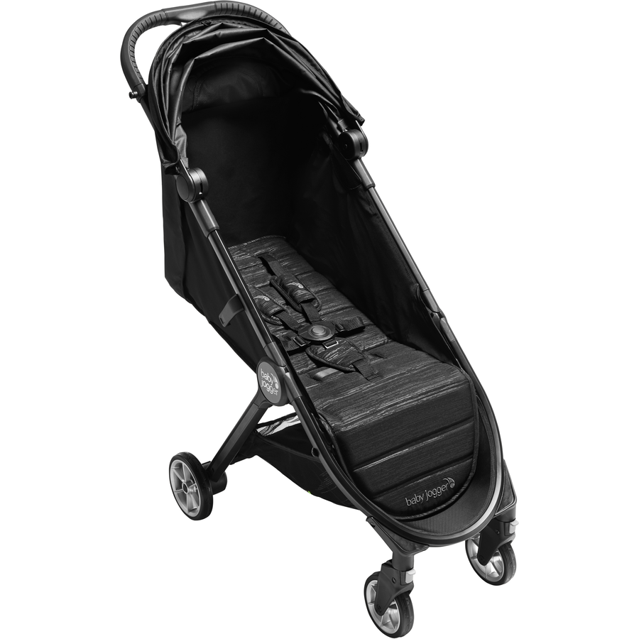 baby jogger Buggy City Tour 2 Pitch Black inklusive Sicherheitsbügel und Wetterschutz