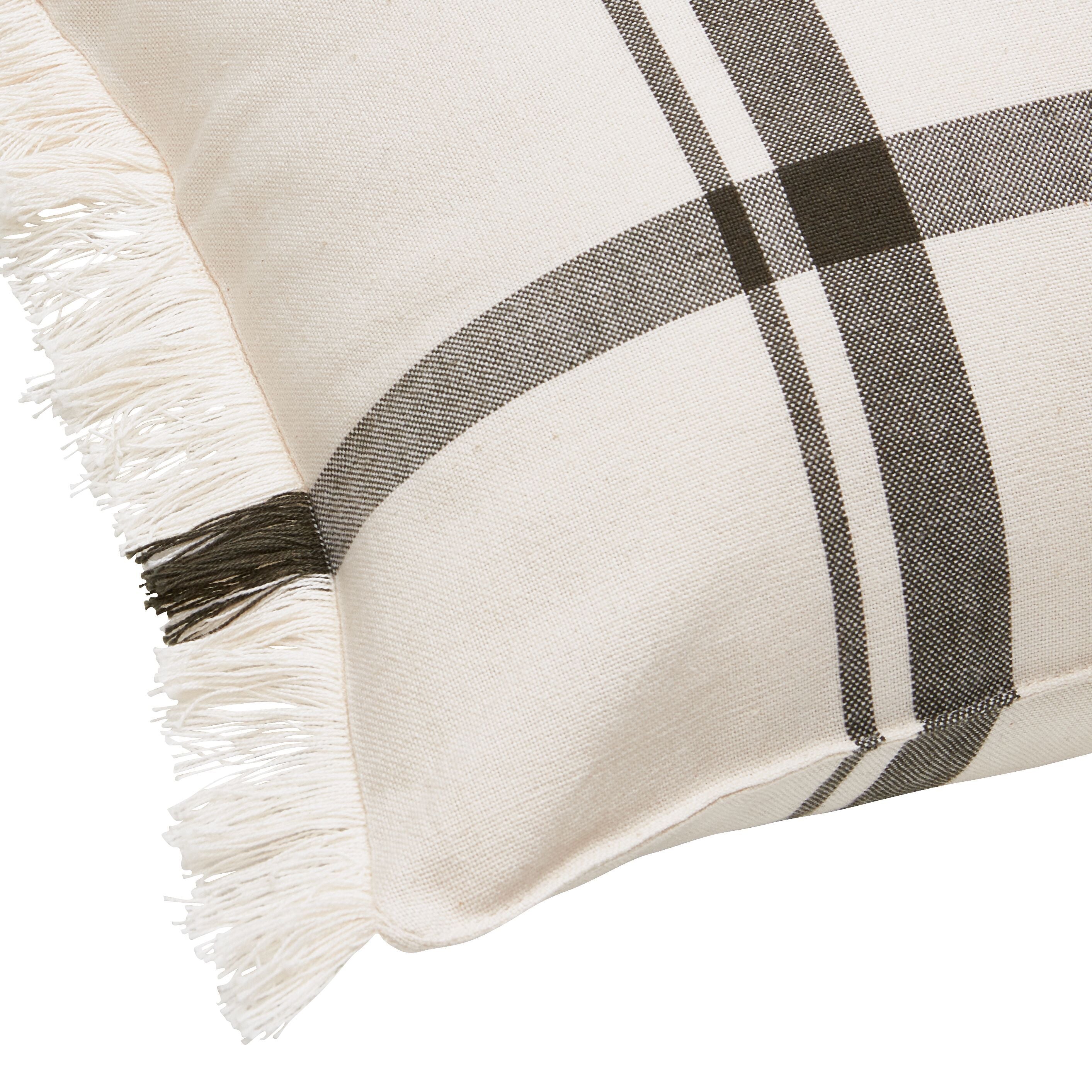 SE EMI Zierkissen 30x50cm - Weiss / B: 30.0 cm x H: 50.0 cm