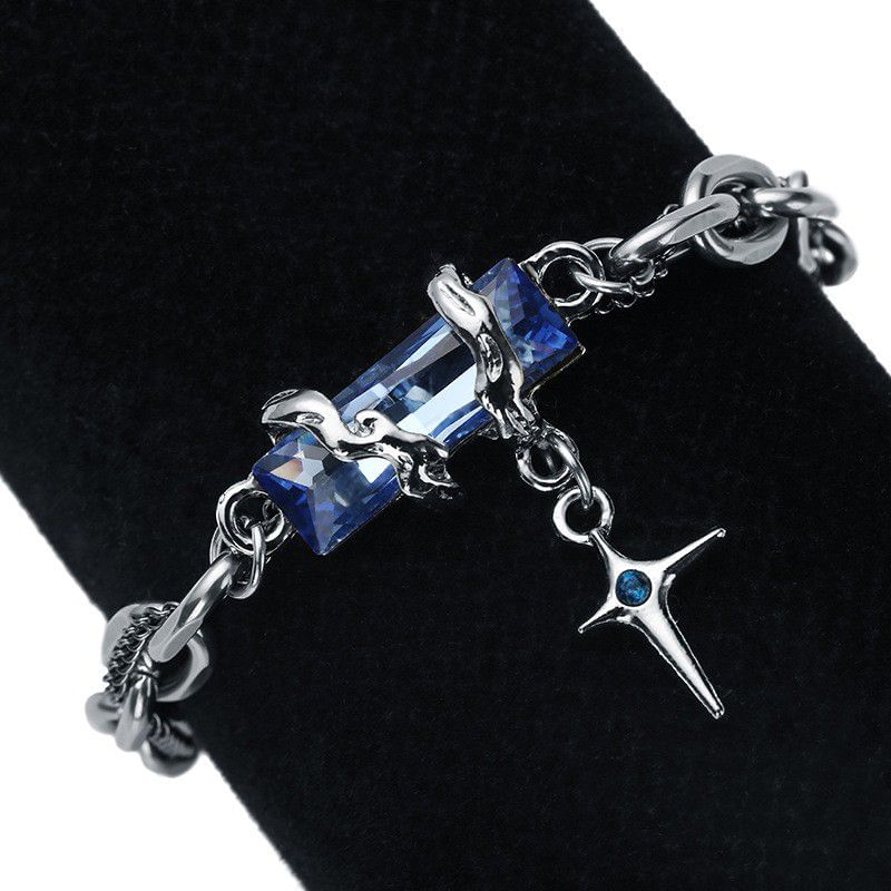 Lilafey - Armband met strass-legering