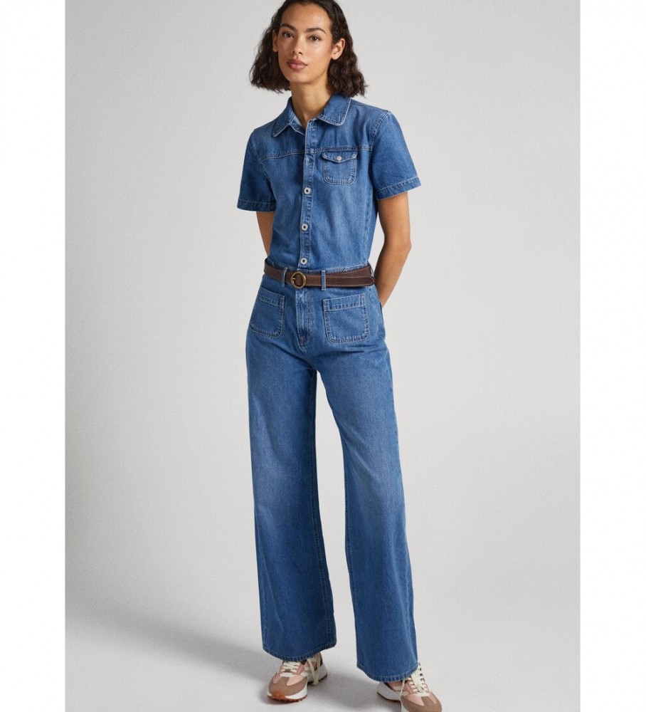 Macacão azul Evelyn da Pepe Jeans