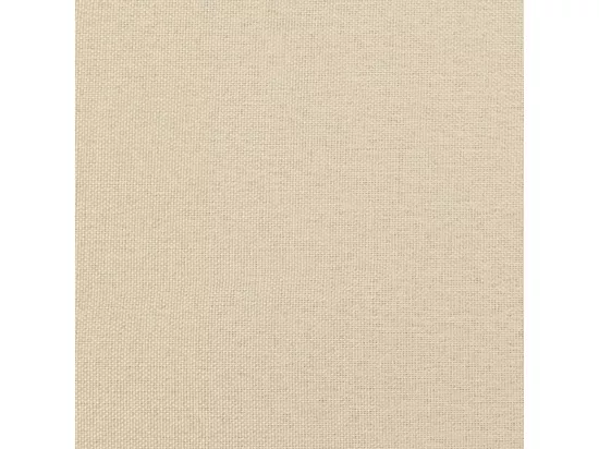 Repose-pied Crème 70x55x41 cm Tissu